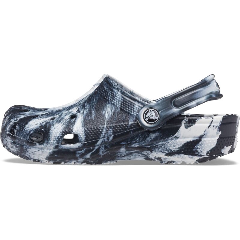 Crocs™ Classic Marbled Clog White/Black
