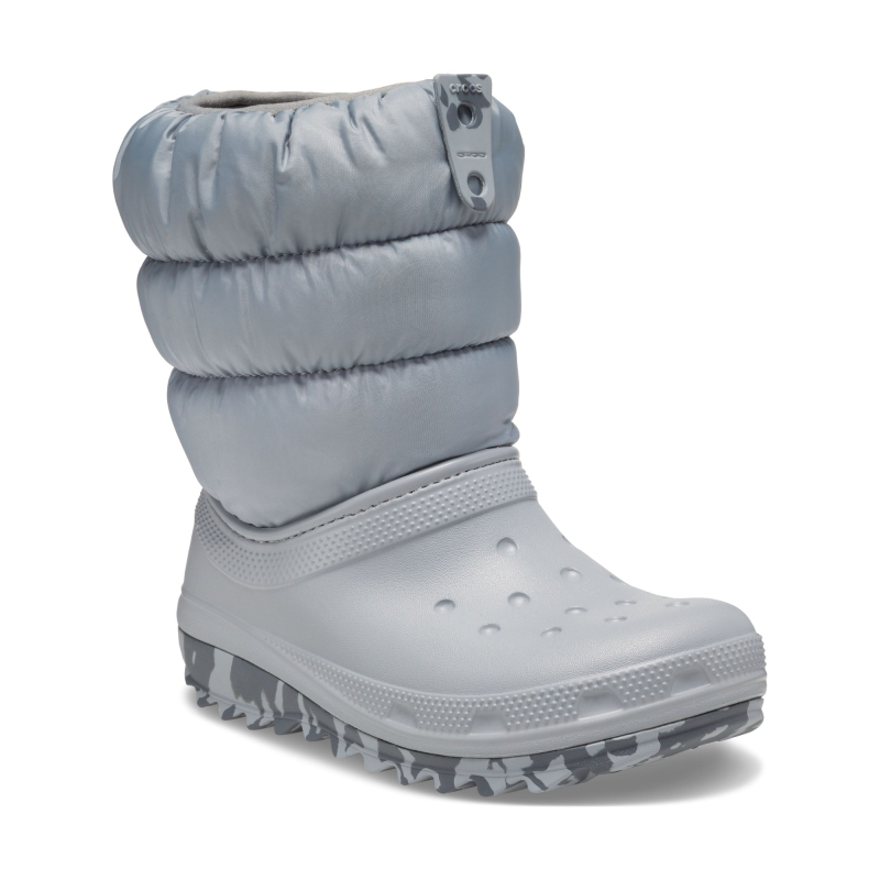 Crocs™ Classic Neo Puff Boot Kid's 207684 Light Grey