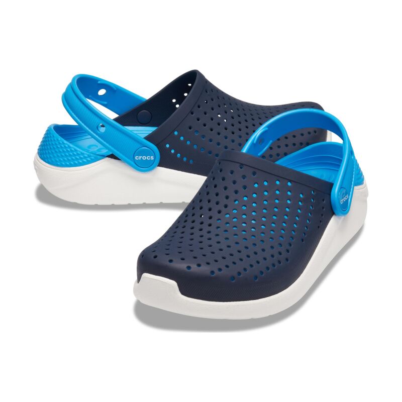 Crocs™ LiteRide Clog Kid's 207027 Navy/White
