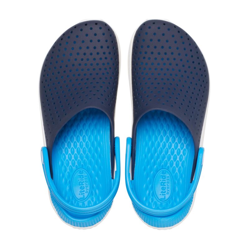 Crocs™ LiteRide Clog Kid's 207027 Navy/White