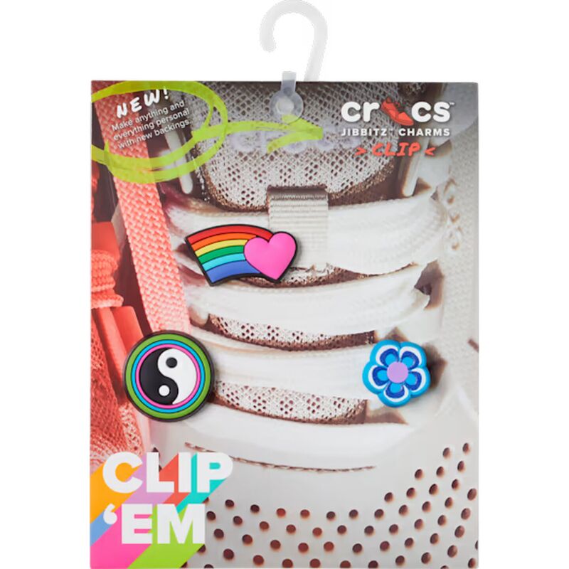 Crocs™ Jibbitz Colorful Lace Backer 3-Pack 