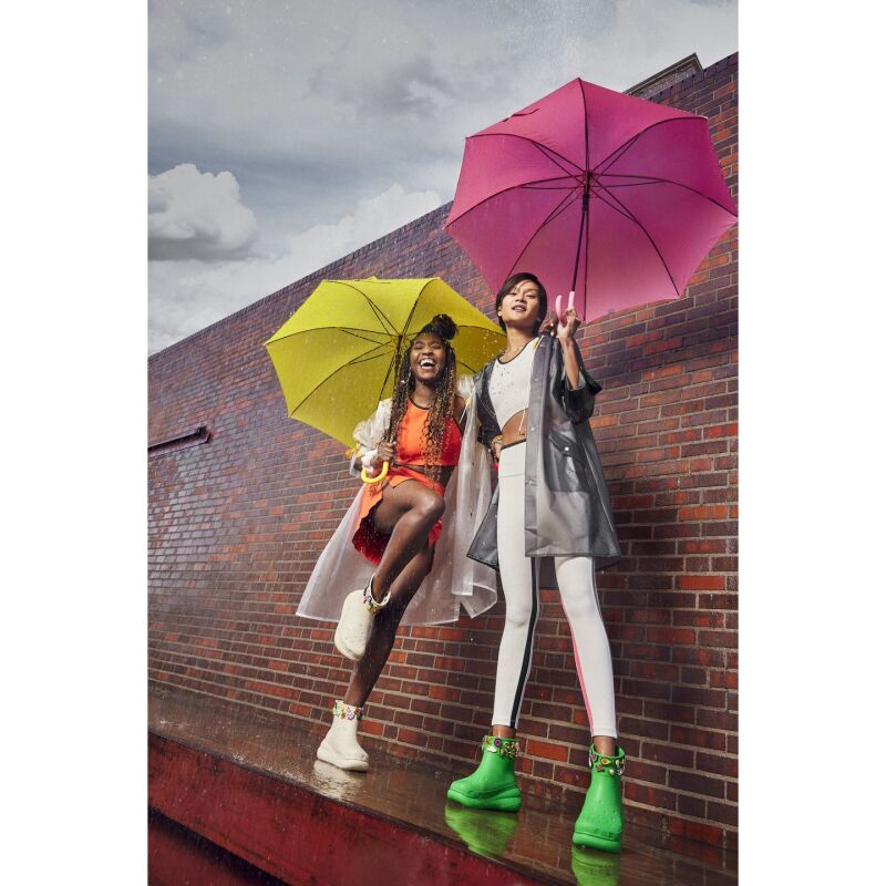 Crocs™ Classic Crush Rain Boot Bone