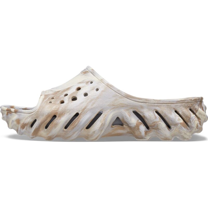 Crocs™ Echo Marbled Slide Bone/Multi