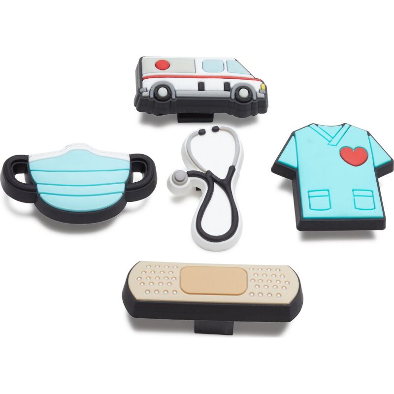 Crocs™ MEDICAL STAFF LACE BACKER 5-PACK G0886800-MU 
