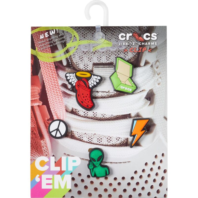 Crocs™ Jibbitz Peace And Lace Backer 5-Pack 