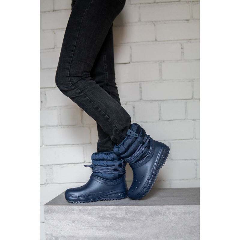 Crocs™ Classic Neo Puff Luxe Boot Women's Navy