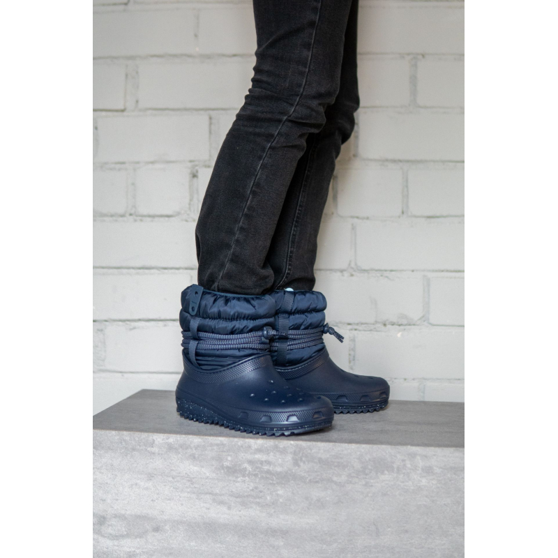 Crocs™ Classic Neo Puff Luxe Boot Women's Navy
