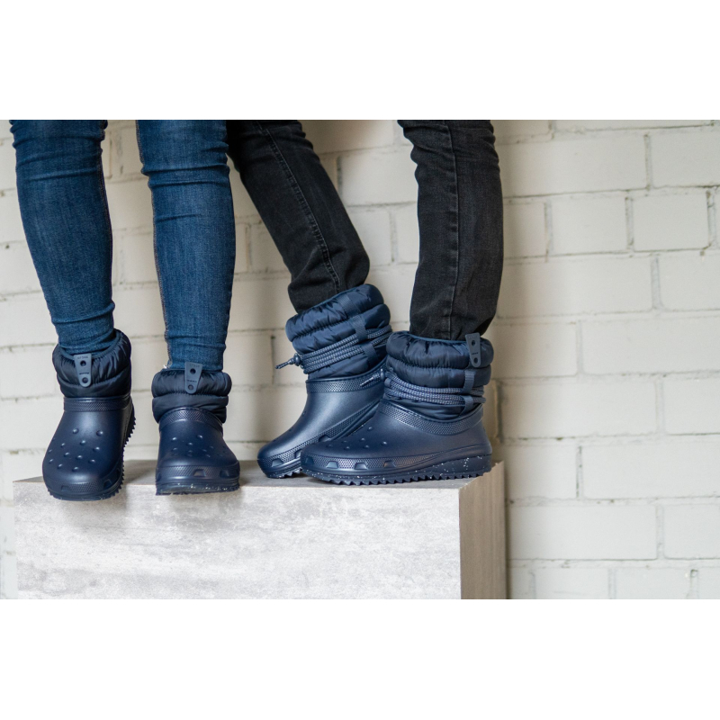 Crocs™ Classic Neo Puff Shorty Boot Women's Navy