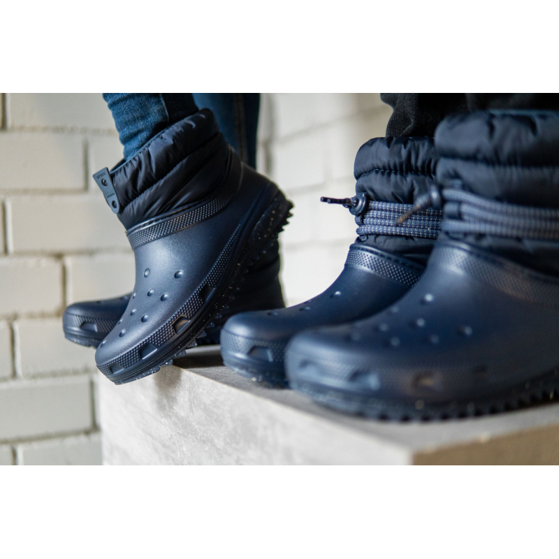 Crocs™ Classic Neo Puff Shorty Boot Women's Navy