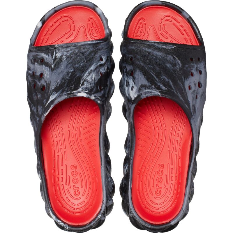 Crocs™ Echo Marbled Slide Black/Flame