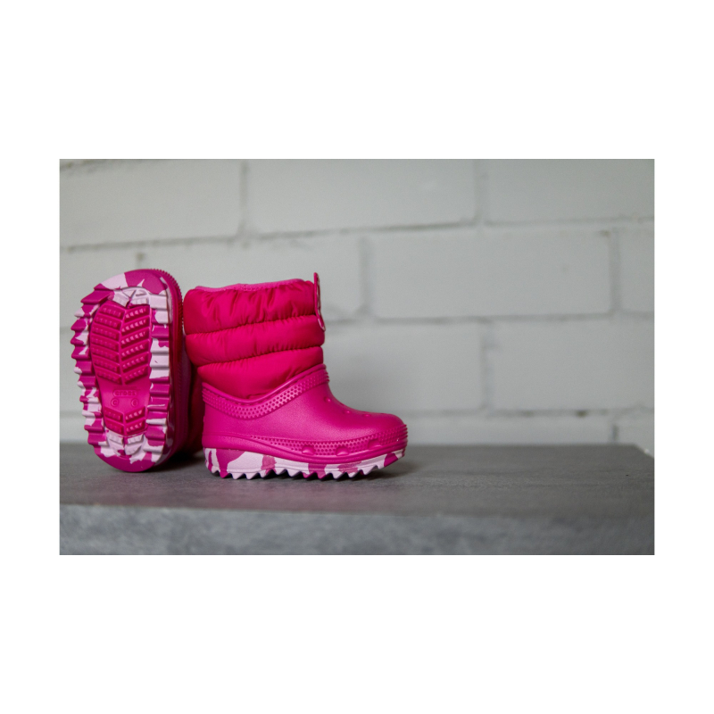 Crocs™ Classic Neo Puff Boot Kid's 207683 Candy Pink