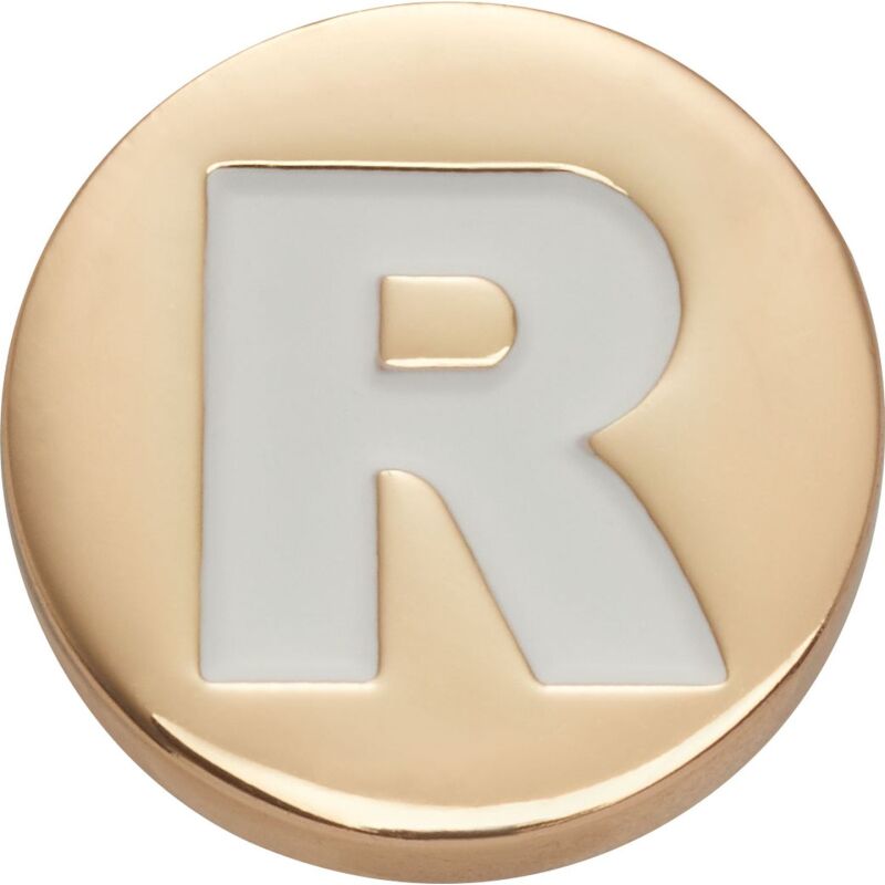 Crocs™ Jibbitz Gold Letter R 
