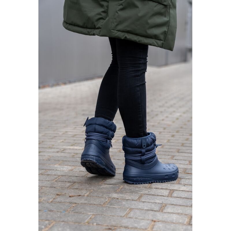 Crocs™ Classic Neo Puff Shorty Boot Women's Navy