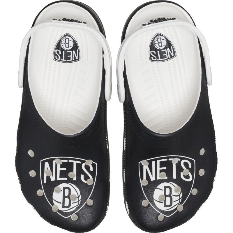 Crocs™ NBA Brooklyn Nets Classic Clog White/Black