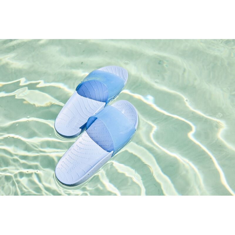 Crocs™ Splash Glossy Slide Moon Jelly