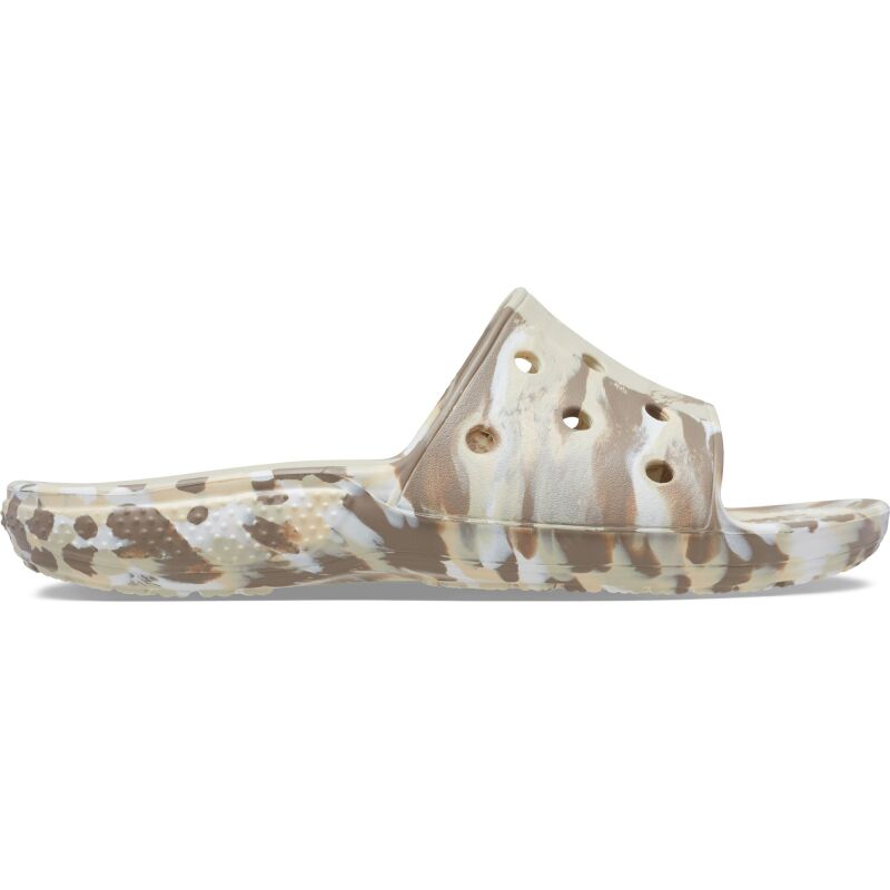 Crocs™ Classic Marbled Slide Bone/Multi