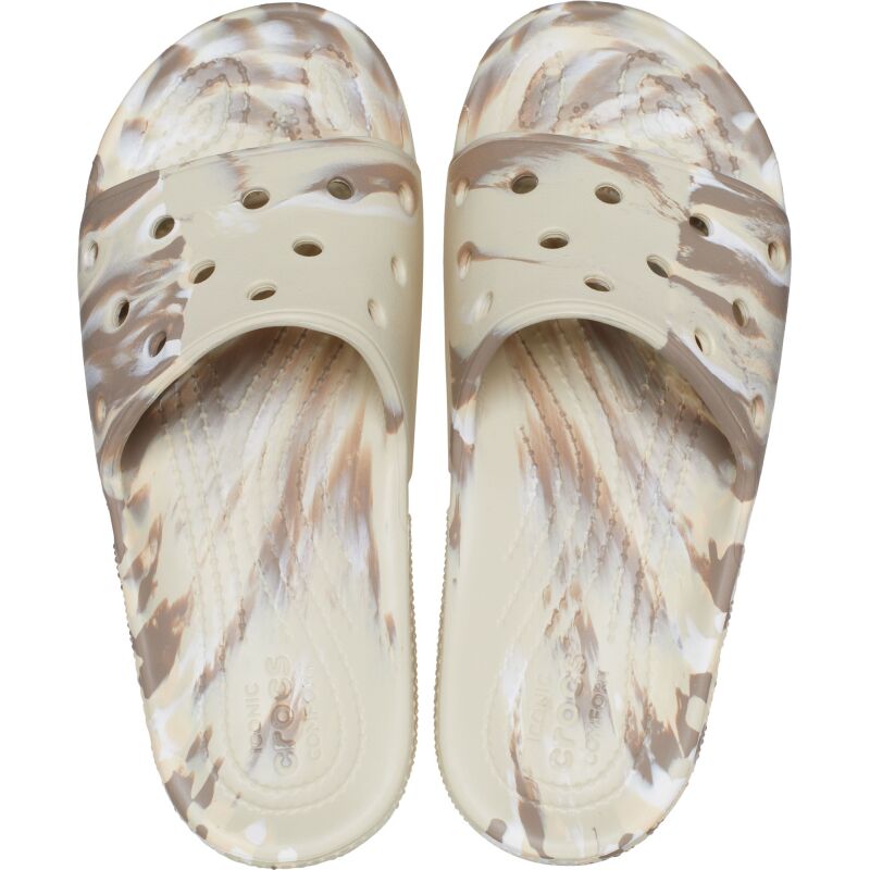 Crocs™ Classic Marbled Slide Bone/Multi