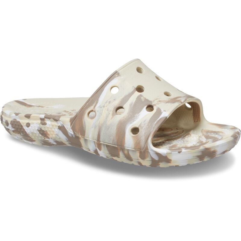Crocs™ Classic Marbled Slide Bone/Multi