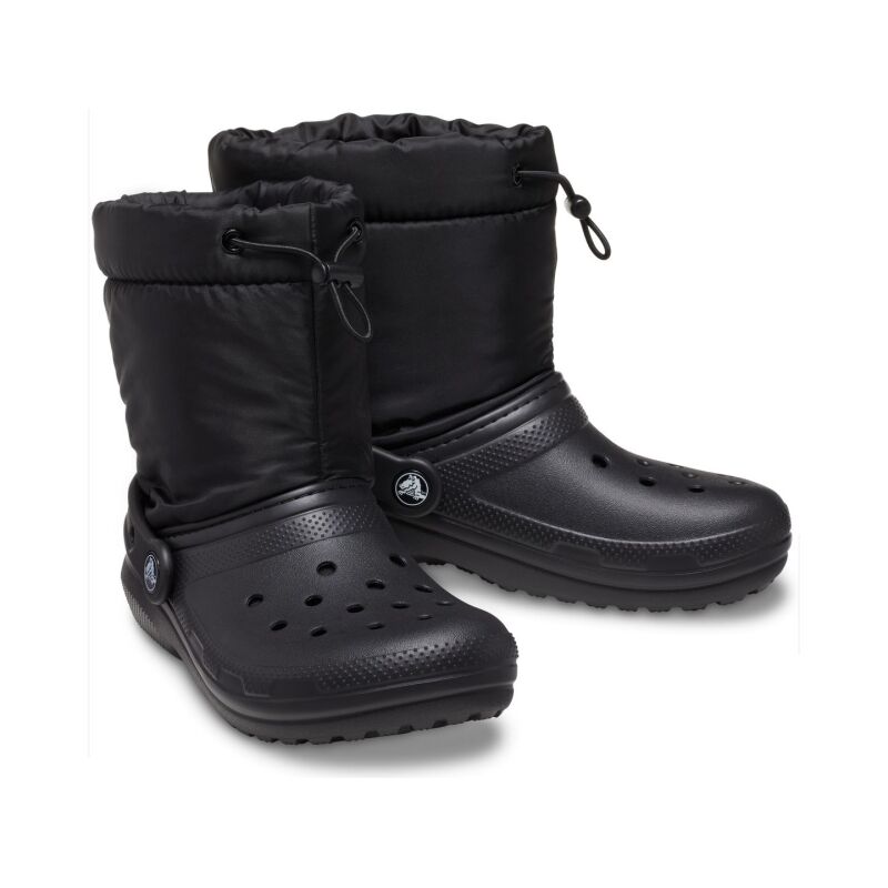 Crocs™ Classic Lined Neo Puff Boot Kid's Black