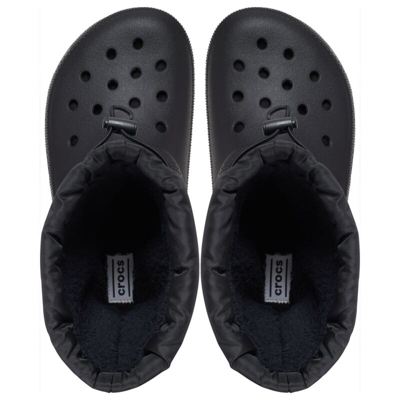 Crocs™ Classic Lined Neo Puff Boot Kid's Black
