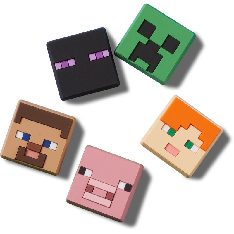 Crocs™ Jibbitz Minecraft 5 Pack Multi