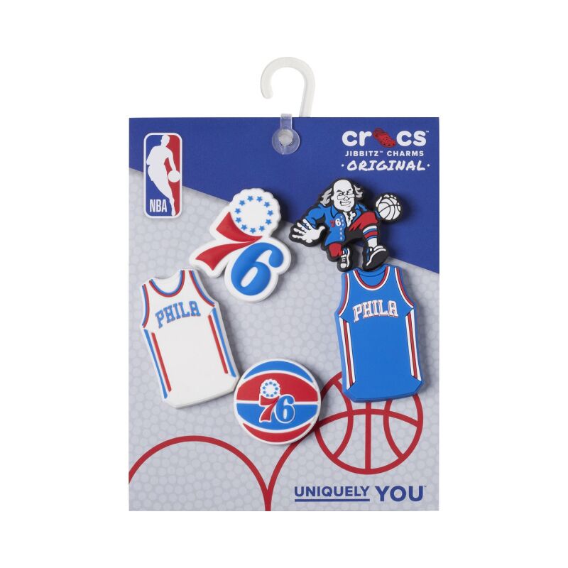 Crocs™ Jibbitz Nba Philadelphia 76Ers 5 Pack G1048800-Mu 