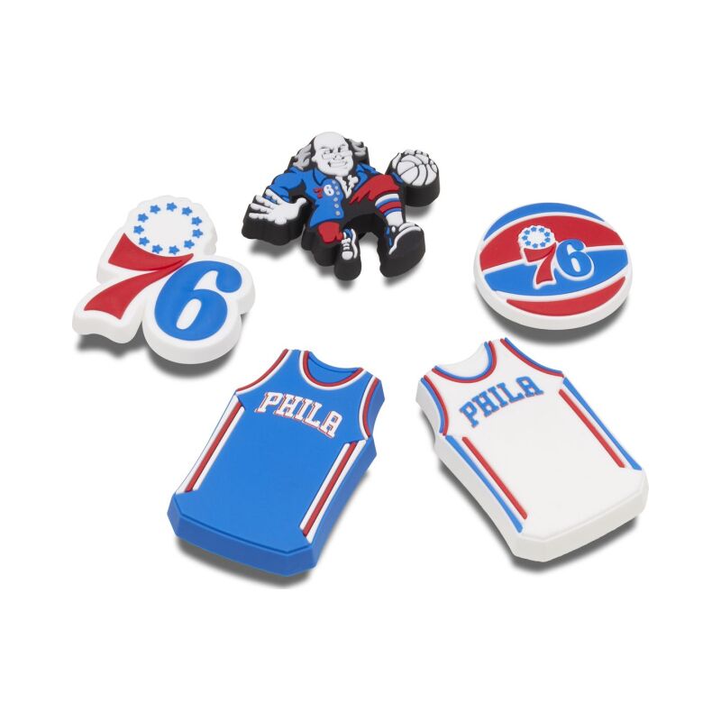 Crocs™ Jibbitz Nba Philadelphia 76Ers 5 Pack G1048800-Mu 
