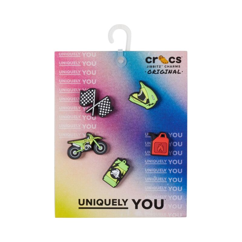 Crocs™ Jibbitz Dirt Bike 5 Pack Multi