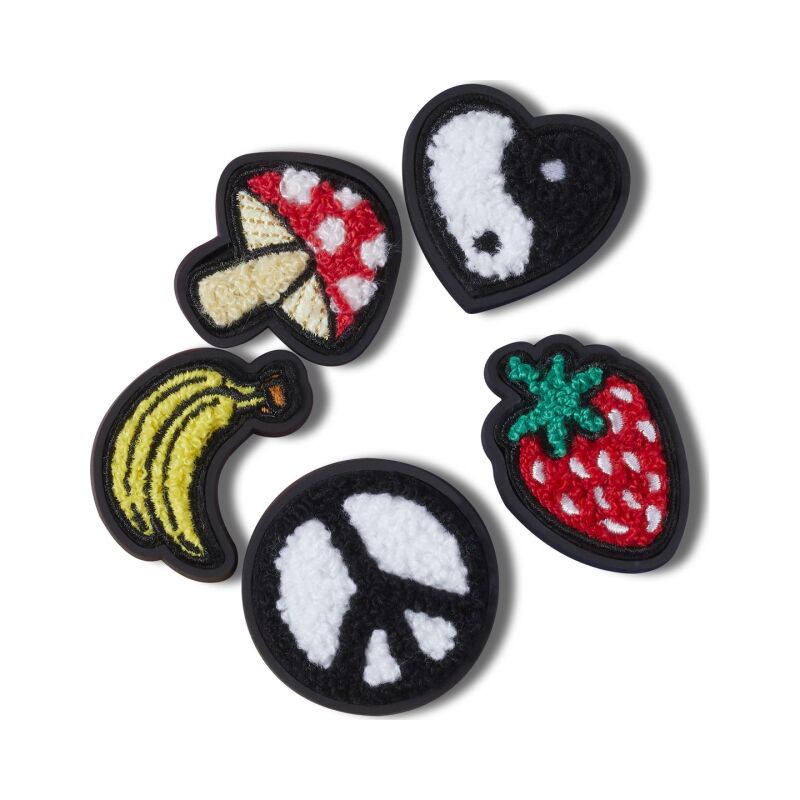 Crocs™ PEACE N LOVE TUFTED PATCH 5 PACK G1131200-MU 