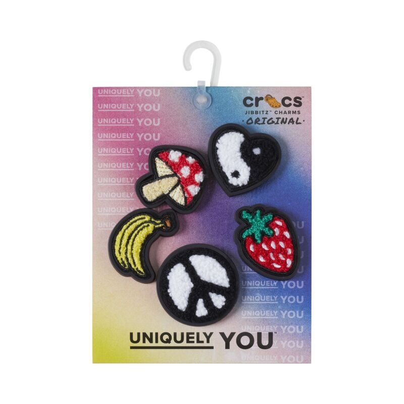 Crocs™ PEACE N LOVE TUFTED PATCH 5 PACK G1131200-MU 