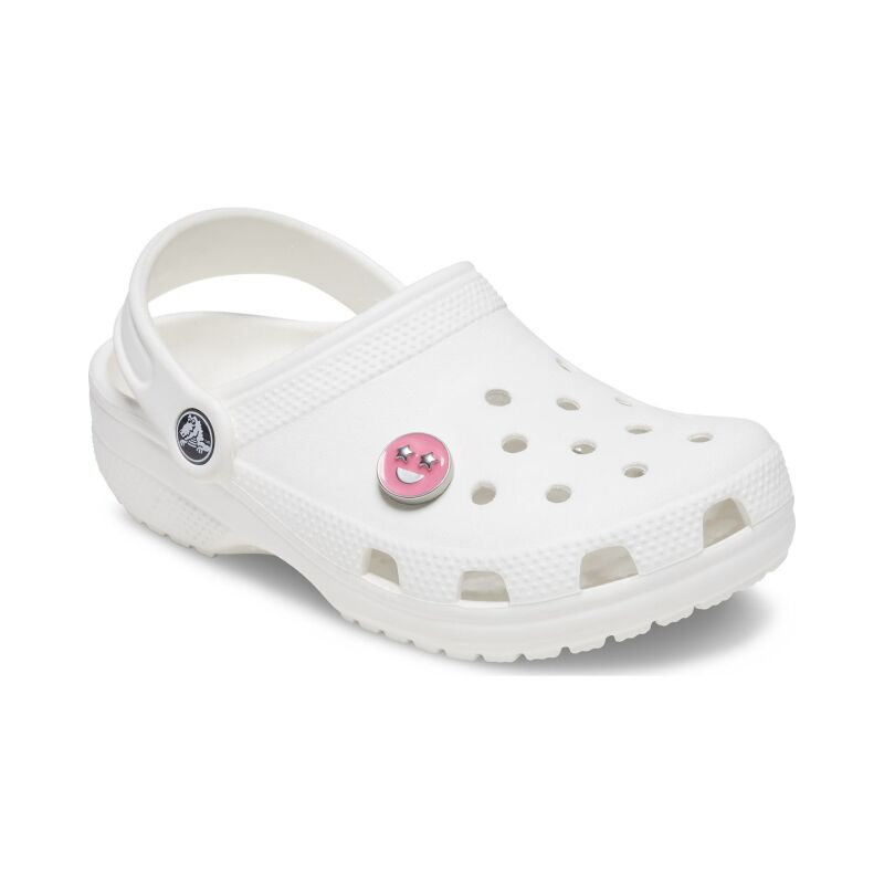Crocs™ Jibbitz Pink Pastel Enamel Face 