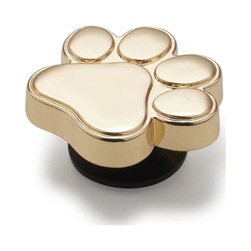 Crocs™ Jibbitz Gold Dog Paw 