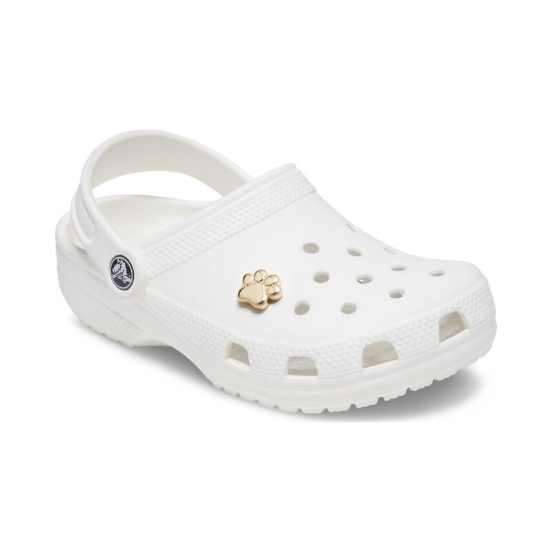 Crocs™ Jibbitz Gold Dog Paw 