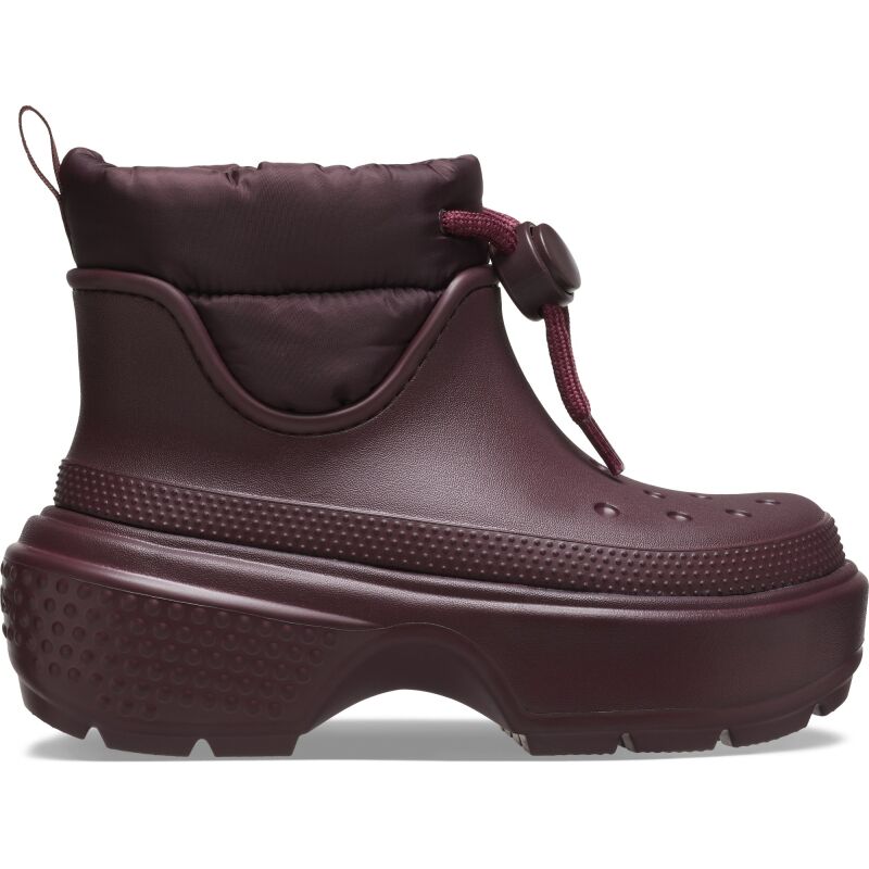 Crocs™ Stomp Puff Boot Dark Cherry