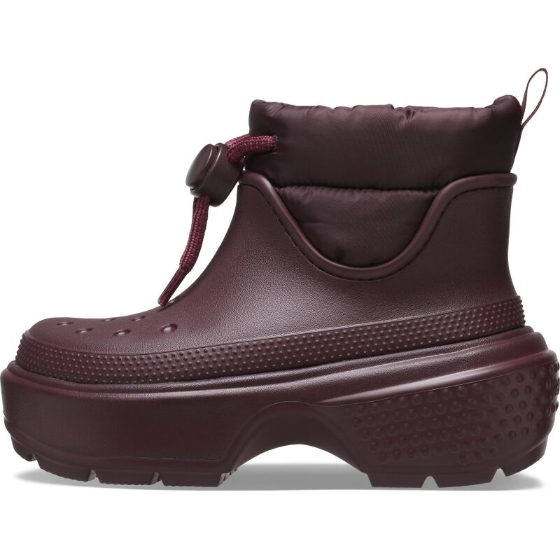 Crocs™ Stomp Puff Boot Dark Cherry