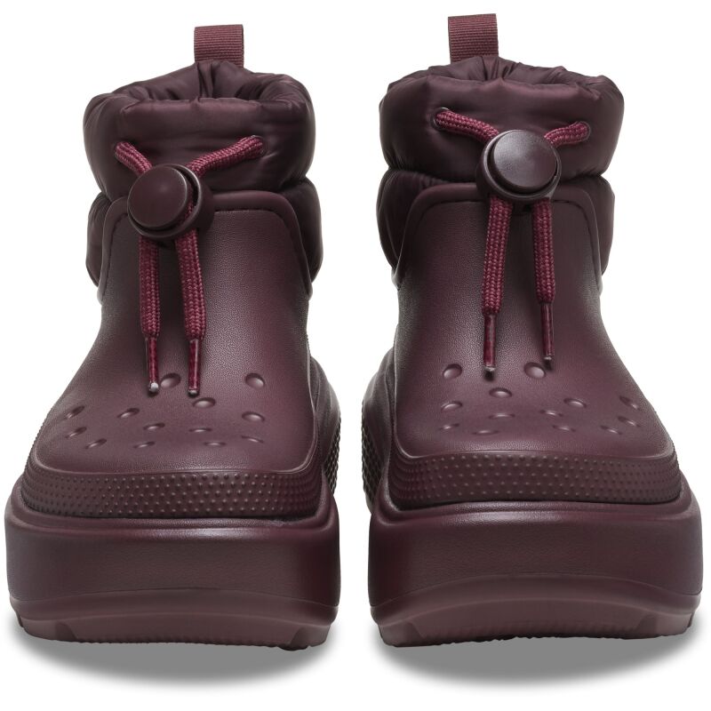 Crocs™ Stomp Puff Boot Dark Cherry