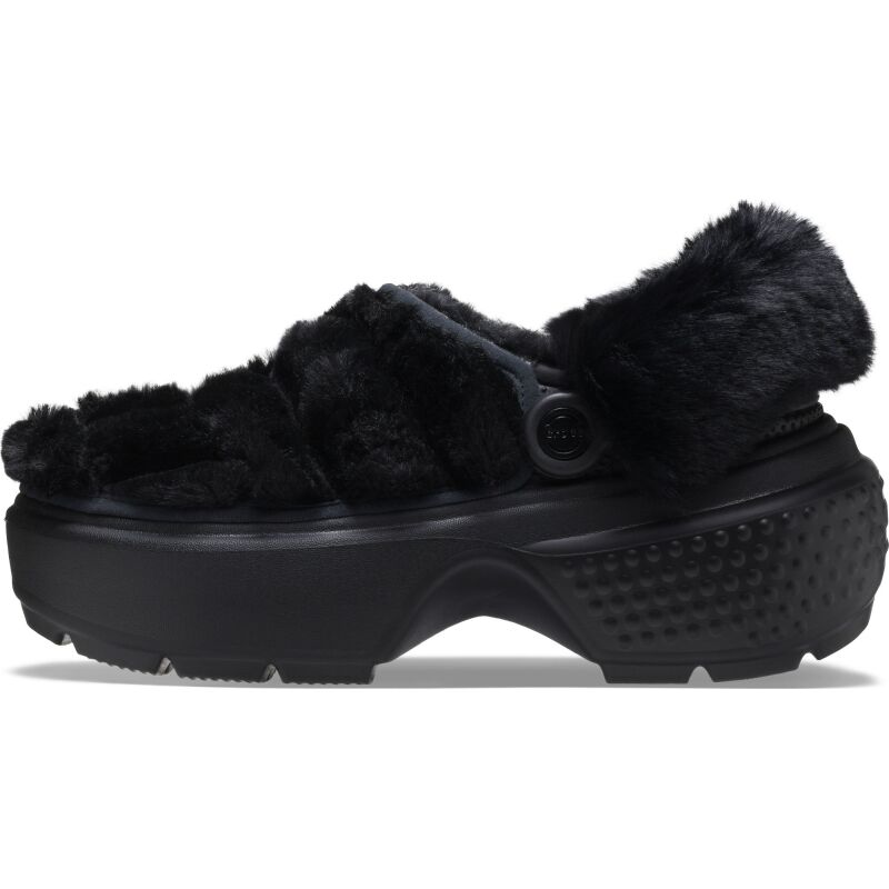 Crocs™ Stomp Lined Quilted Clog Black