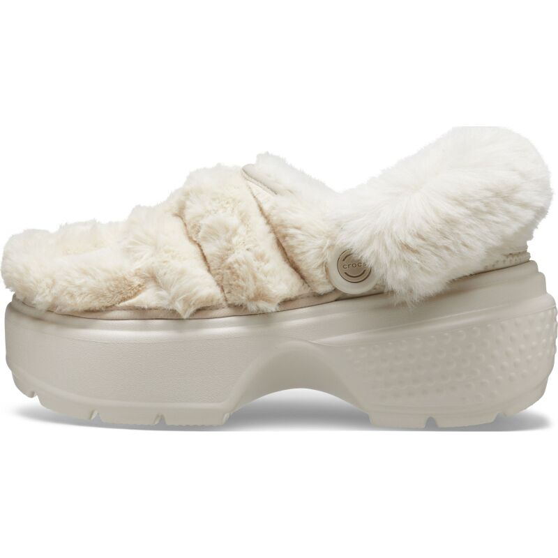 Crocs™ Stomp Lined Quilted Clog Stucco