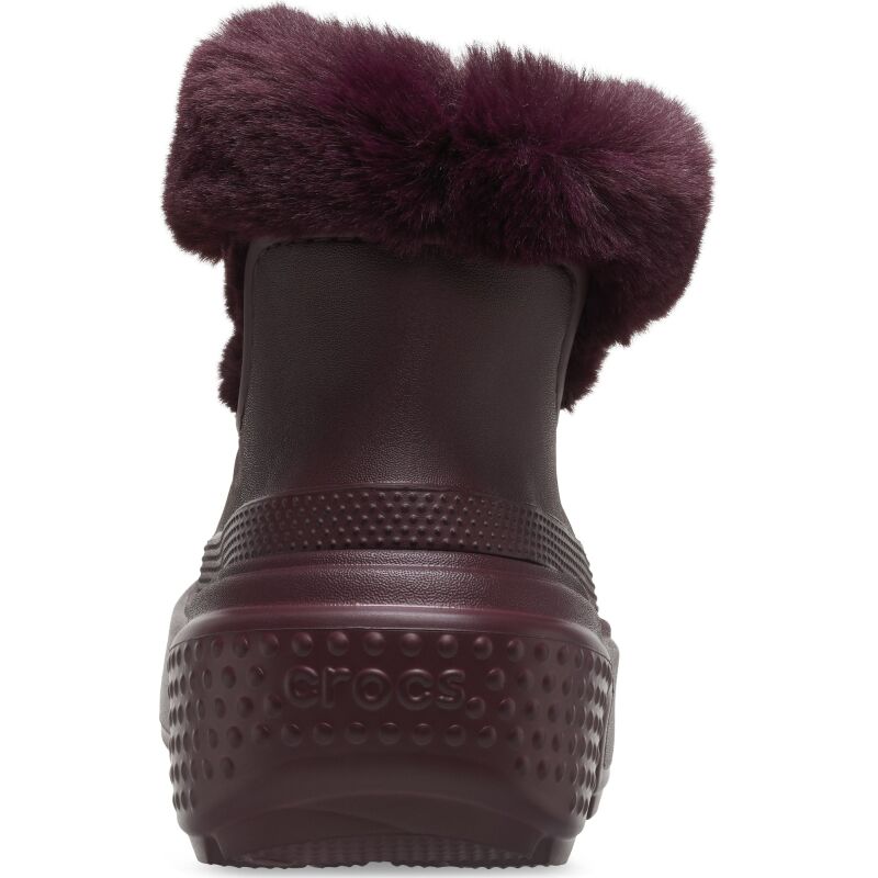 Crocs™ Stomp Lined Boot Dark Cherry