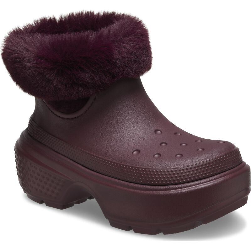 Crocs™ Stomp Lined Boot Dark Cherry