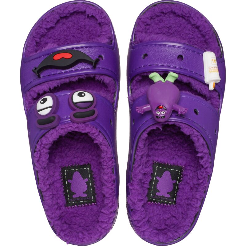 Crocs™ Mcdonalds Cozzy Sandal Purple