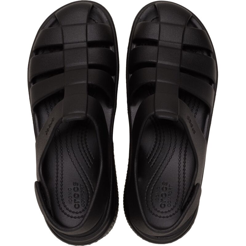 Crocs™ Stomp Fisherman Sandal Black