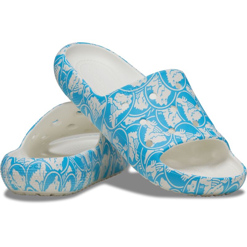 Crocs™ Classic Duke Print Slide v2 Venetian Blue