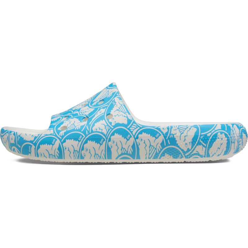 Crocs™ Classic Duke Print Slide v2 Venetian Blue