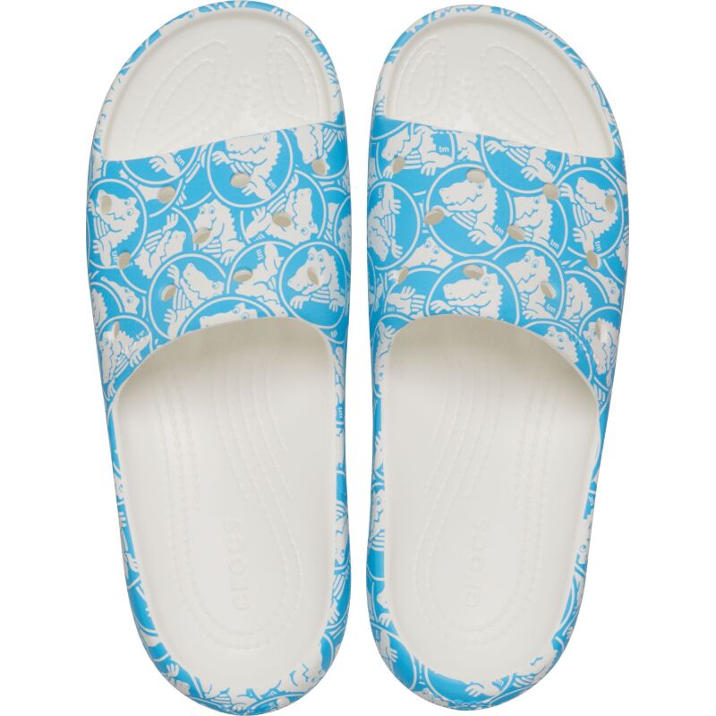Crocs™ Classic Duke Print Slide v2 Venetian Blue