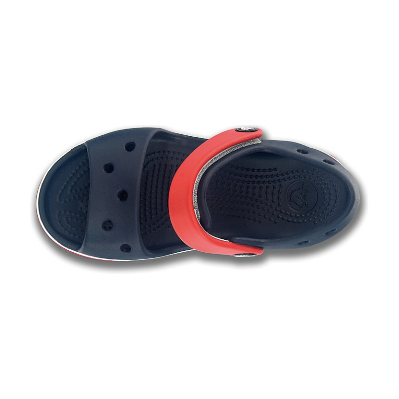 Crocs™ Kids' Crocband Sandal Tume sinine/Punane