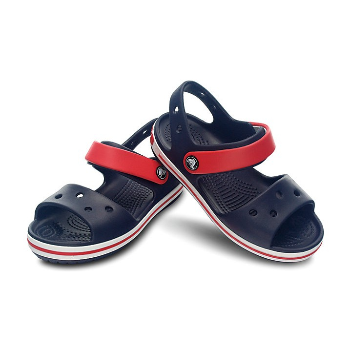 Crocs™ Kids' Crocband Sandal Tume sinine/Punane