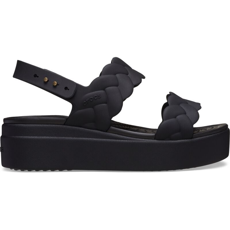 Crocs™ Brooklyn Woven Upper Low Women's Black/Black