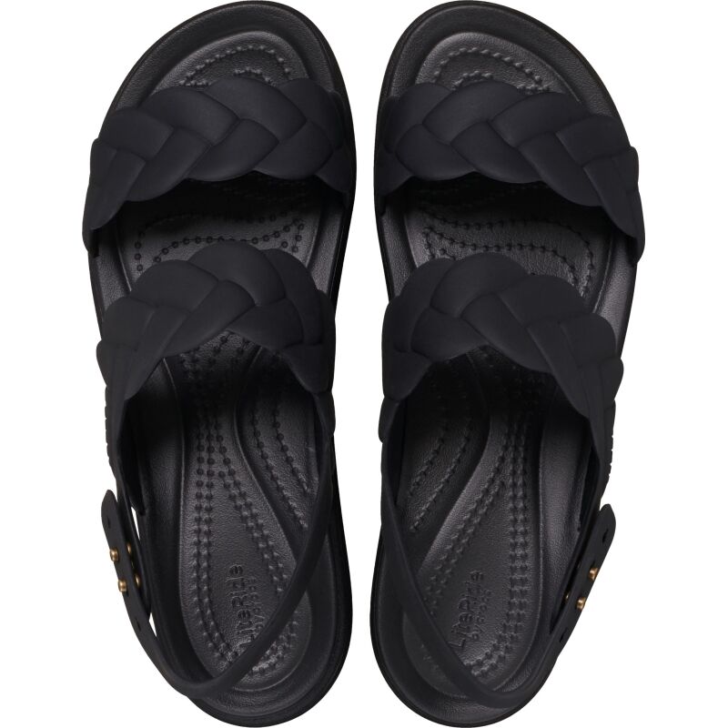 Crocs™ Brooklyn Woven Upper Low Women's Black/Black