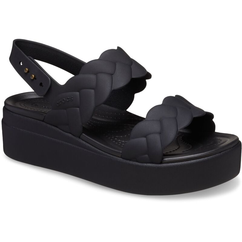 Crocs™ Brooklyn Woven Upper Low Women's Black/Black